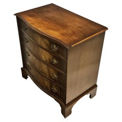 18th Century Style English Four Drawer Dresser, Bachelor Chest