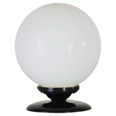 Lampada da tavolo e da terra rotonda Vintage Italian Lamp degli anni 
70