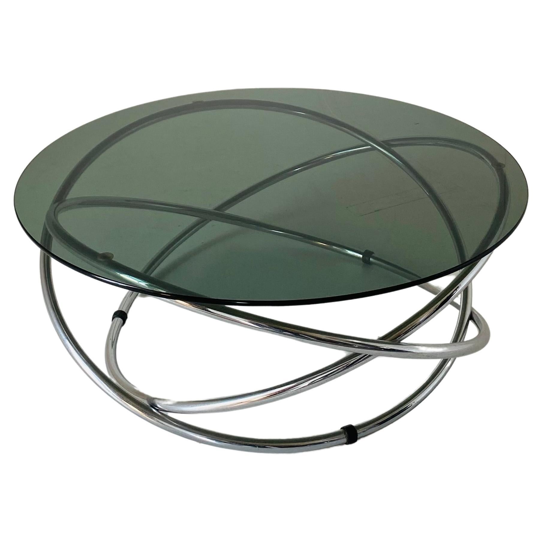 Vintage coffee table in space age style, Italy, 1970s