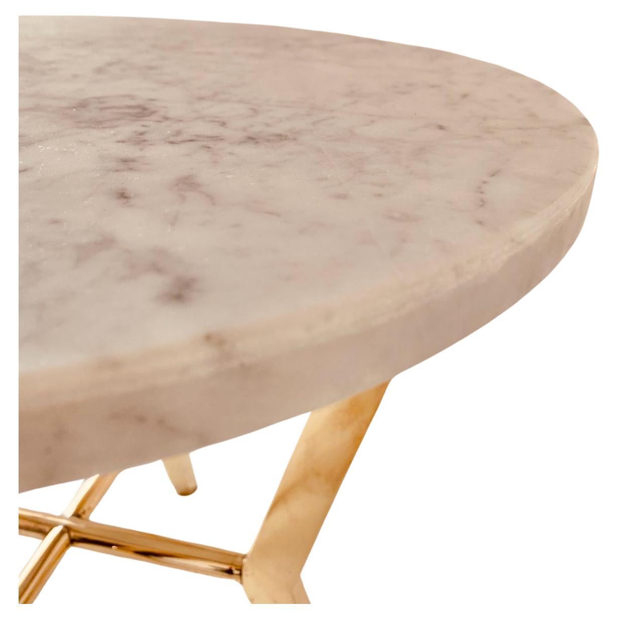 Carrara Marble Side Table, Set of Two, Italy 1960s For Sale 3