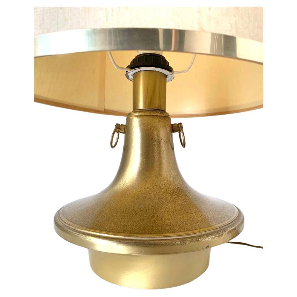 Brass table lamp, Italy 1950s In Good Condition For Sale In Ceglie Messapica, IT