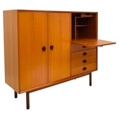 Moderner Holzschrank aus der Jahrhundertmitte, George Coslin für FARAM, Italien 1960