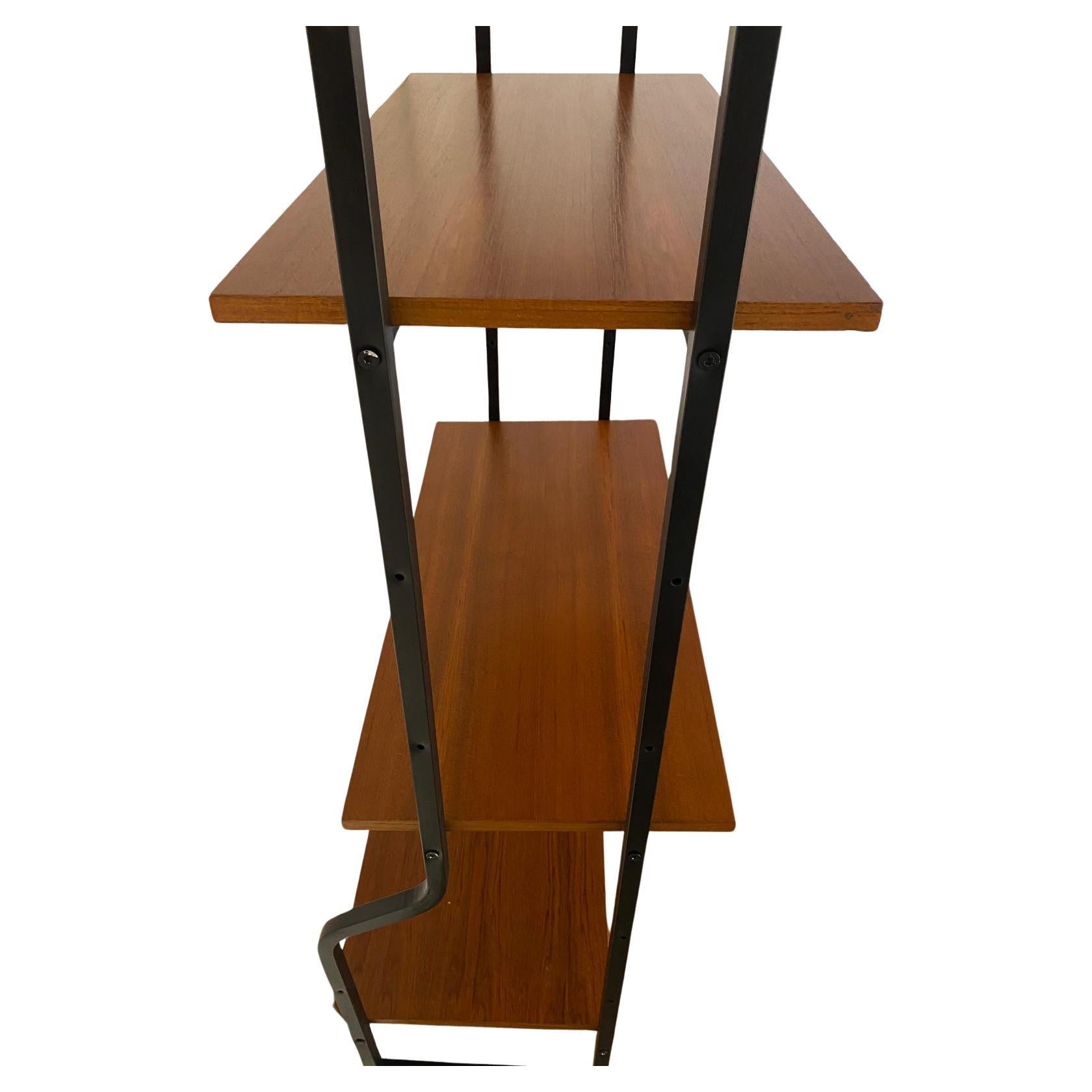 Estantería vintage de teca, Italia 1960 en Bueno estado para la venta en Ceglie Messapica, IT