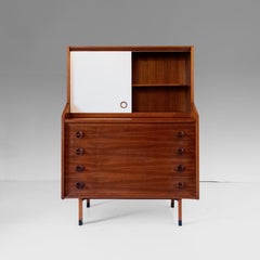Mid Century Modern Italian Wood Cabinet, George Coslin for 3V Arredamenti Padova