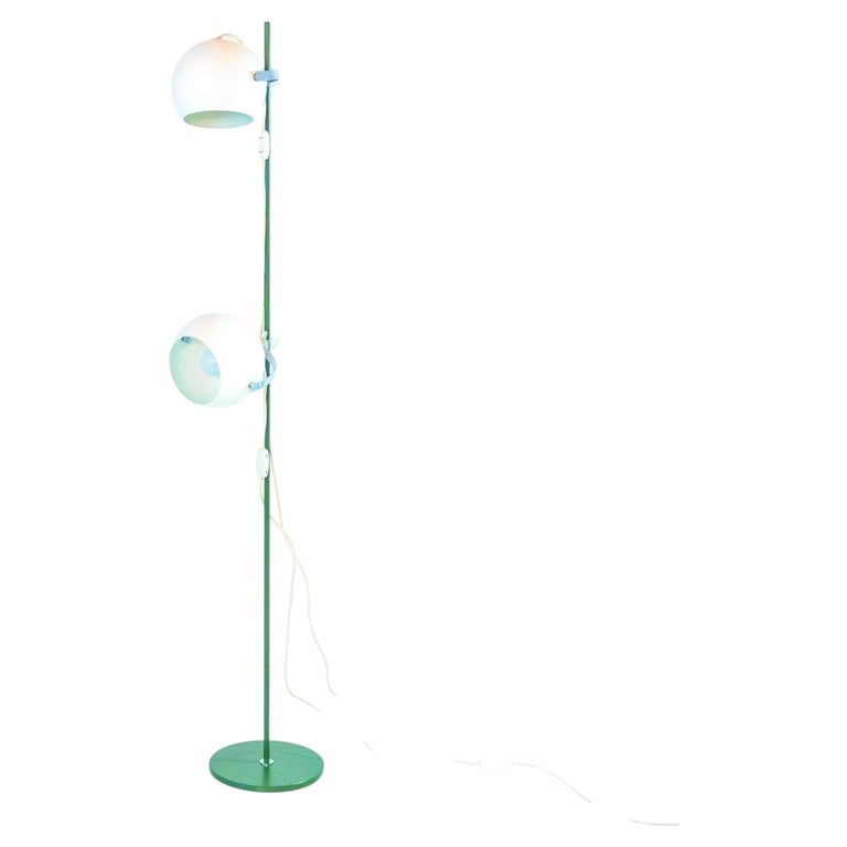 Space Age Eye Ball Vintage Floor Lamp in Style of Reggiani, Italy