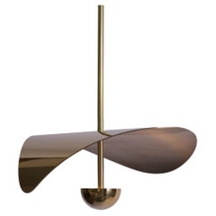 Bonnie Contemporary LED Small Pendant, Solid Brass, Handmade and handfinished in