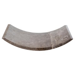 Hammock-Marmorplatte von auf Entropy in Braun, Schreibtisch-Accessoire von Platte