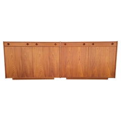 Scandinavian Modern Teak Credenzas by Tage Olofsson A pair