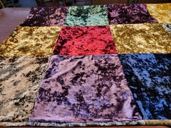 Boho / Hippie Velvet Patchwork Quilt Comforter