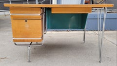 Mid-Century Modern Desk by Kem Weber for Heywood Wakefield 1950's