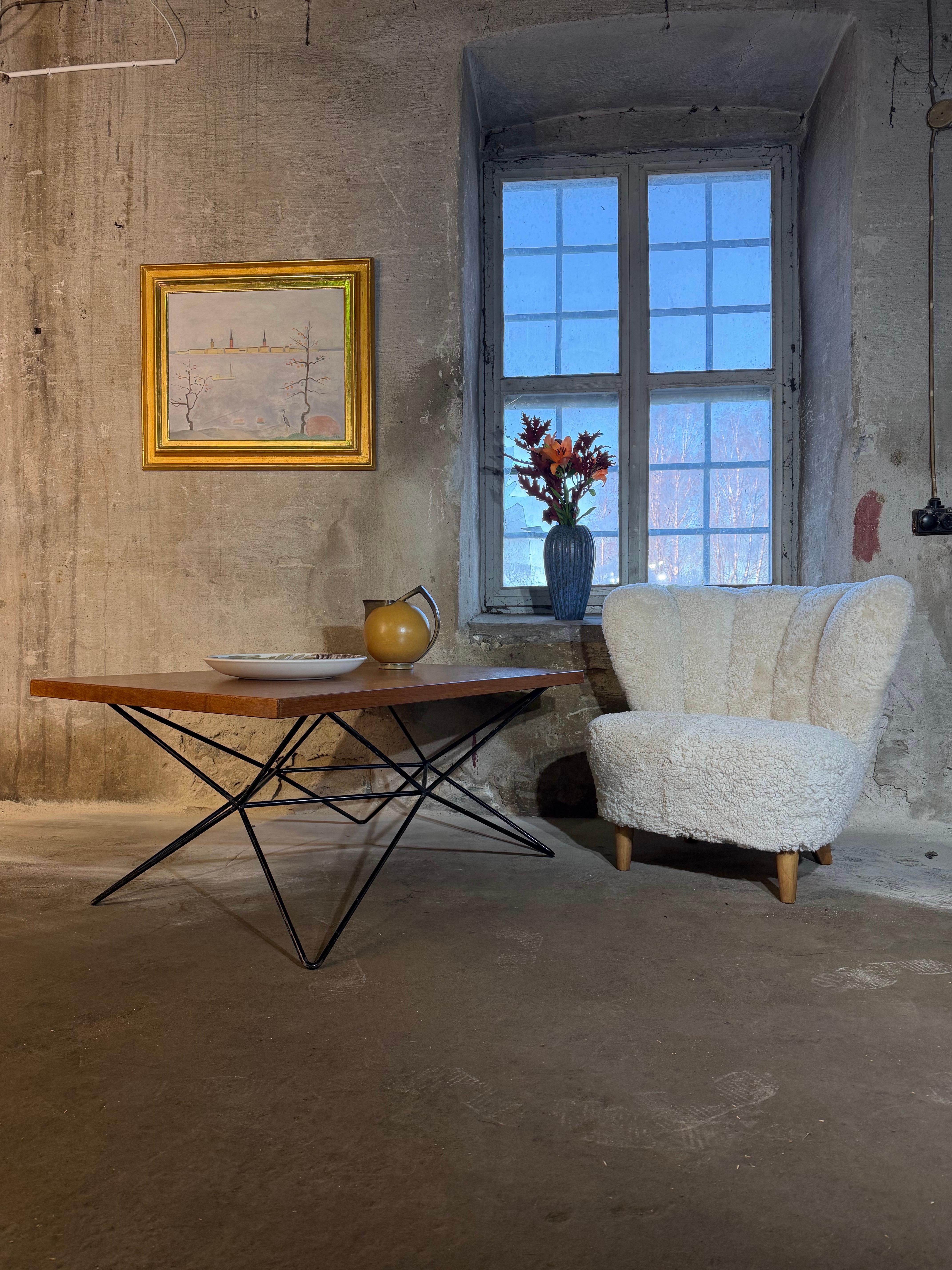 Vaso in ceramica a macchie blu - 