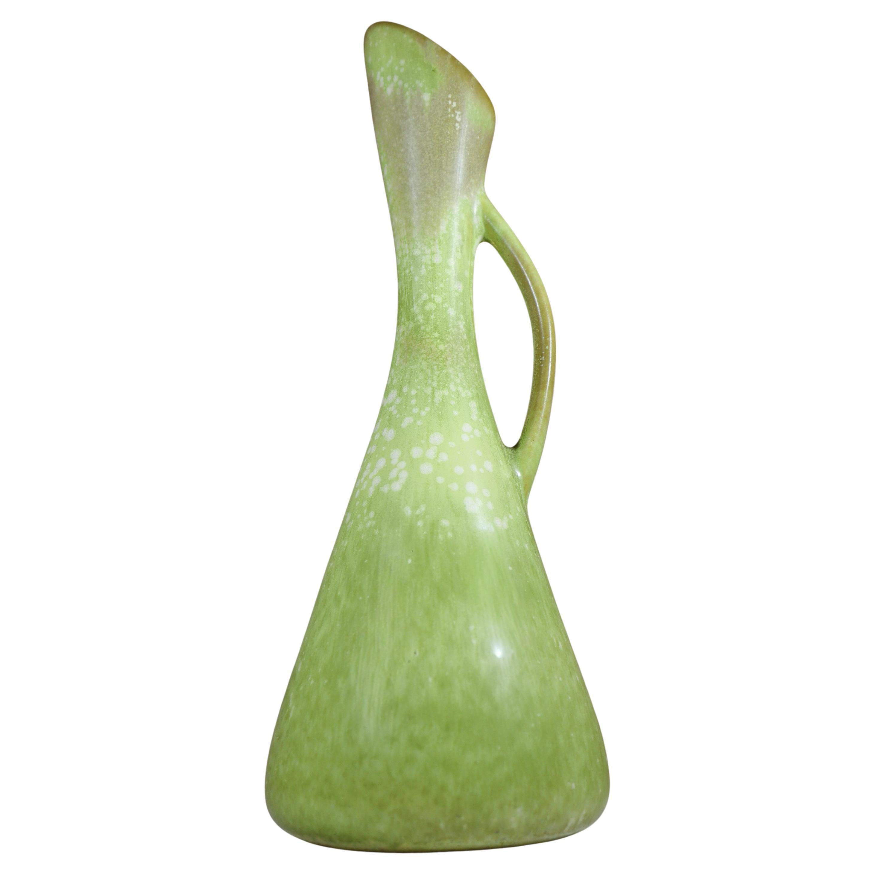 Stoneware Vases - Speckled Green Glaze - Gunnar Nylund, Rörstrand, 1950-1960s