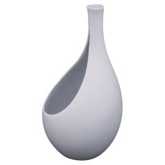 Vaso bianco, Pungo Carrara di Stig Lindberg, Gustavsberg