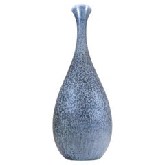 Vase en céramique bleue - Carl-Harry Stålhane - Rörstrand Midcentury Modern