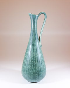 Splendido vaso in ceramica di Gunnar Nylund, Rörstrand, vintage scandinavo della metà del secolo scorso