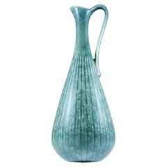Superbe vase en céramique Gunnar Nylund, Rörstrand, vintage scandinave du milieu du siècle dernier