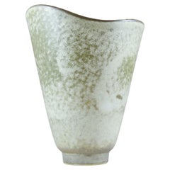 Gray Speckled Vase - Carl-Harry Stålhane - Rörstrand Midcentury Modern
