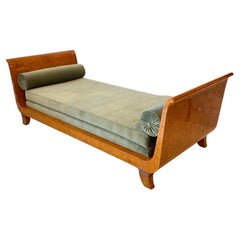 Vintage Art Deco Daybed in the Style of Gio Ponti