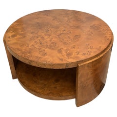 Antique Coffee Table, Vintage Wood, Elegant Design in the style of Dominique