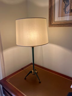 1950s French Tripod Table Lamp by Arlus for Maison Jansen