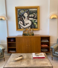Art Deco Sideboard / Cabinet by Jacques Émile Ruhlmann