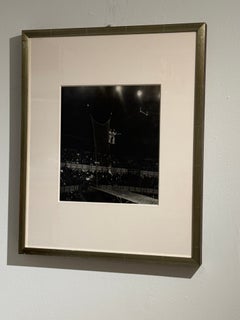 Trapeze Artists Above the Crowd — Vintage Heliogravure by Brassaï, 1936