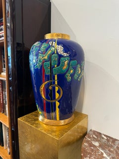Longwy 'Éruption' Vase by Marielle Sertelet for Kostka, 11/50