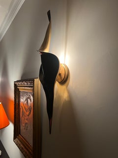 Pair of Bronze Murano Sconces by Elan Atelier (IN STOCK)