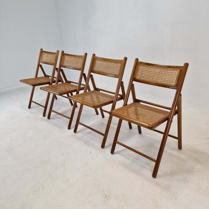 Set of Ship's First Class Folding Chairs at 1stDibs