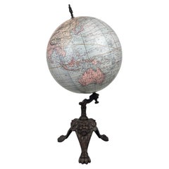 19th-Century Style "Chicago 1887" Terrestrial Table Globe by Authentic Models