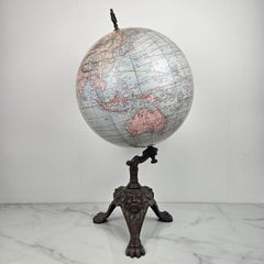 19th-Century Style "Chicago 1887" Terrestrial Table Globe by Authentic Models