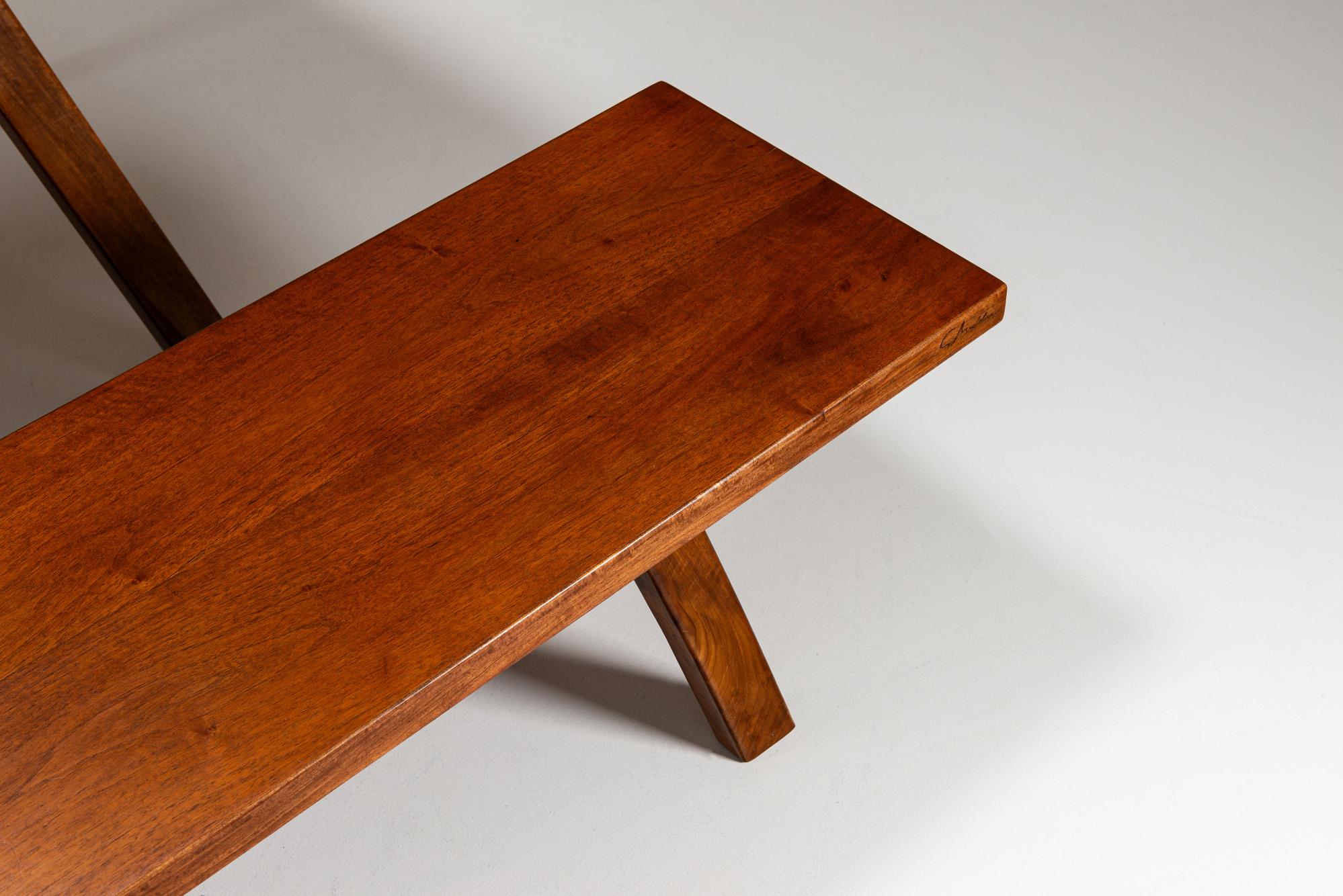 Giovanni Michelucci 'Torbecchia' Dining Table and Bench for Poltronova, 1965 For Sale 6