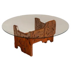 Table basse attribuée à Nerone e Patuzzi Gruppo NP2, Italie, années 1970