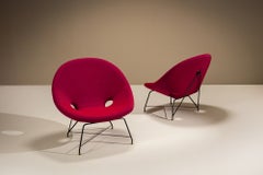 Set of Two 'Cosmos' Lounge Chairs by Augusto Bozzi for Saporiti, Italy 1954