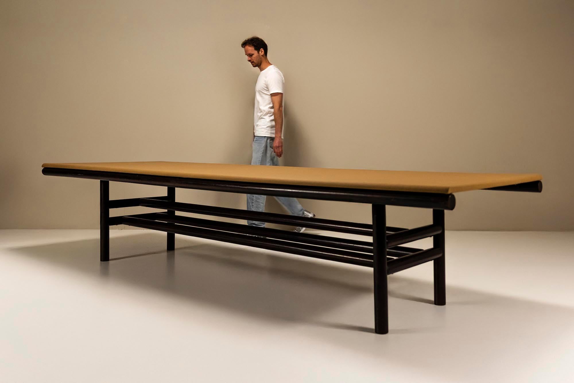'Gritti' Dining Table by Carlo Scarpa for Simon, Italy In Good Condition For Sale In Hellouw, NL