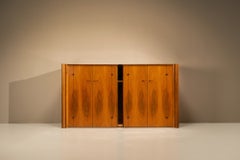 Sideboard 'Scuderia' in Walnut by Carlo Scarpa for Bernini, Italy 1970's
