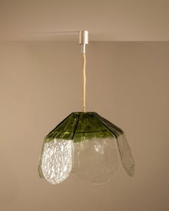 Carlo Nason LS 184 Pendant Lamp in Murano Glass for AV Mazzega, Italy 1970's