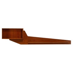 Architectural Shelving Unit in Teak, Italy 1960's