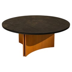 Heinz Lilienthal Couchtisch aus Naturstein, Deutschland, 1970er–1980er Jahre