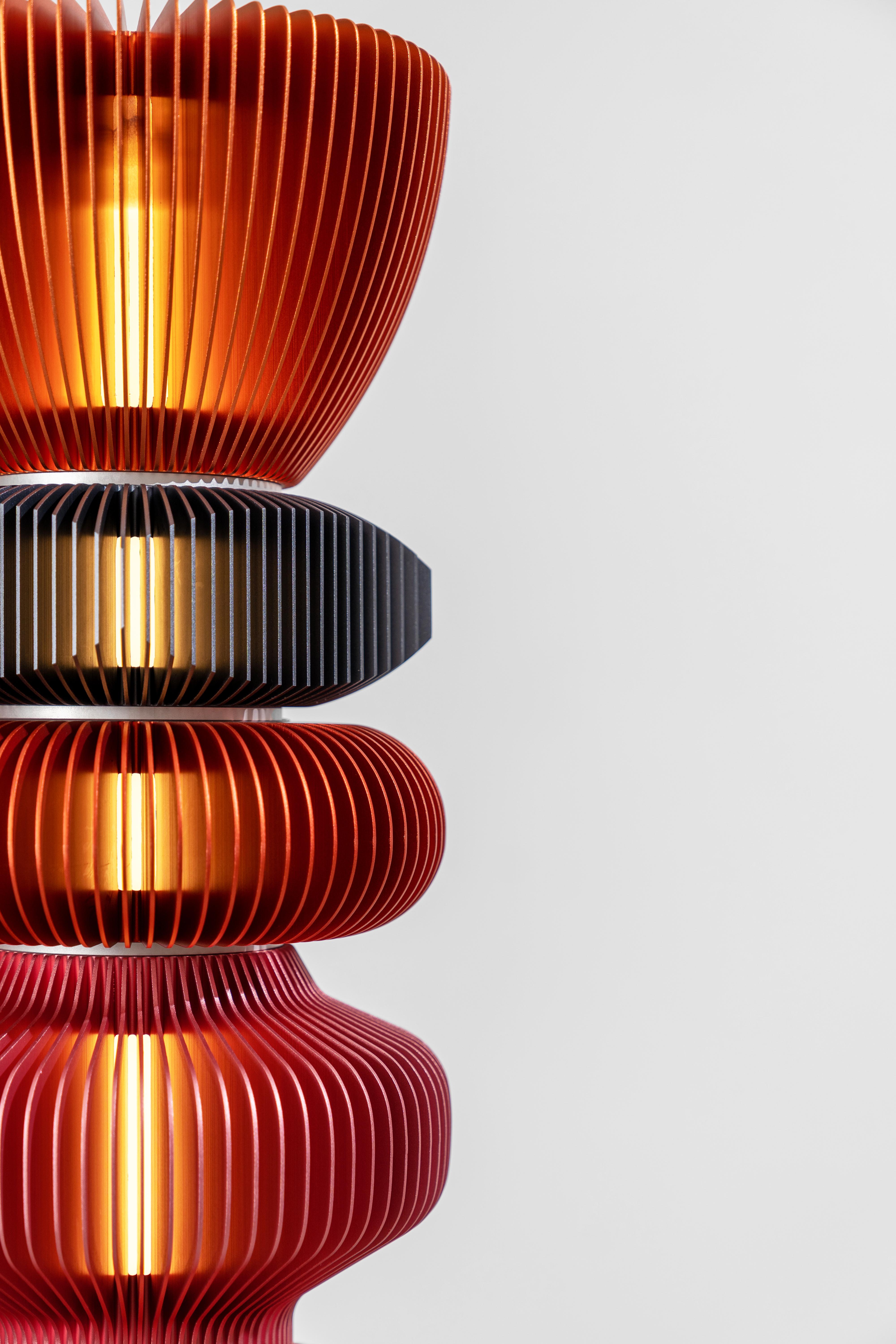 TOTEM-14 by Michael Young, lampadaire au design Contemporary en vente 15