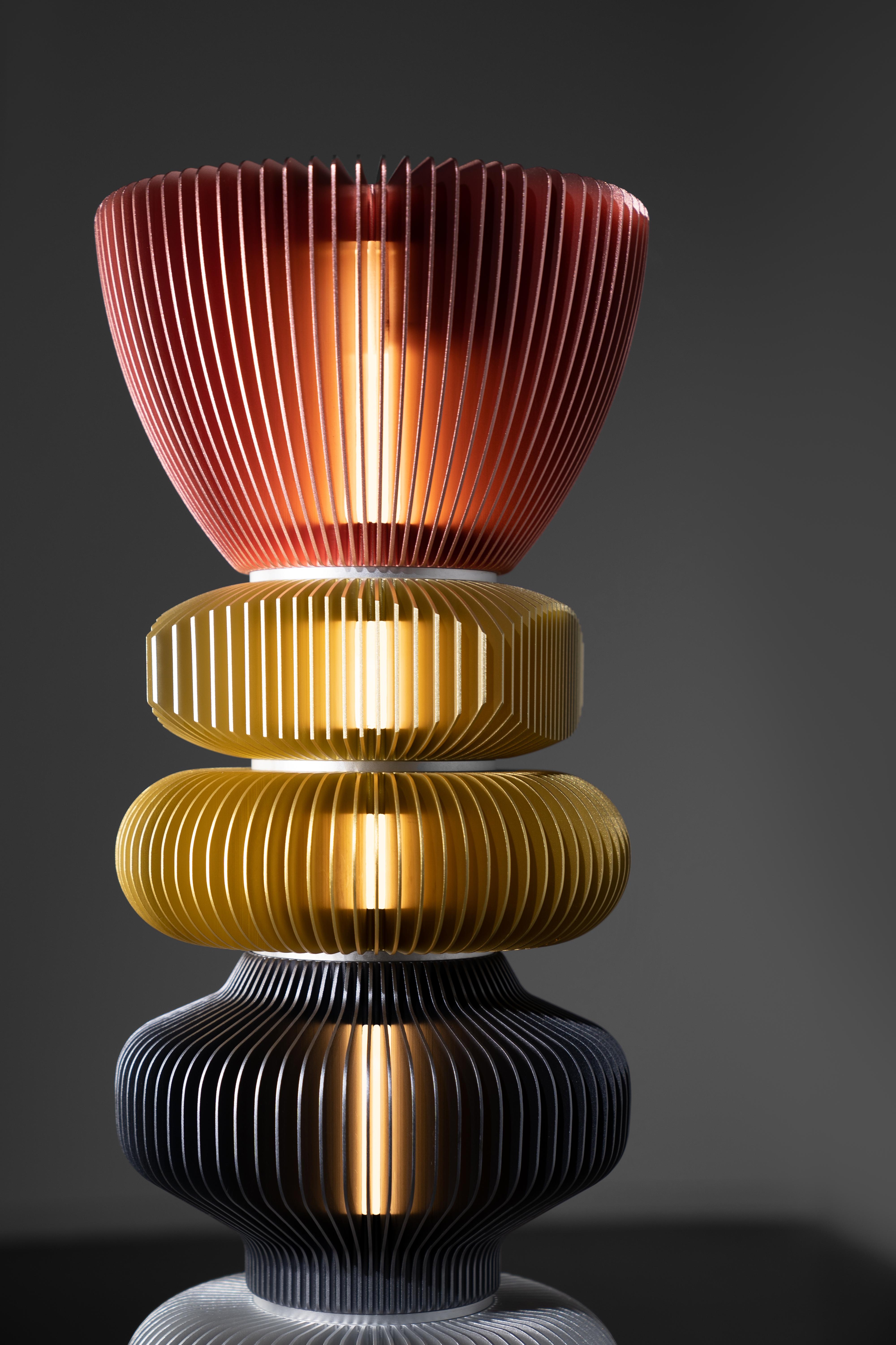 TOTEM-18 by Michael Young, Contemporary Design Floor Lamp For Sale 3
