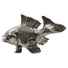 Buccellati Sterling Silver Fish Tureen / Covered Dish