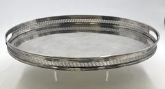 Rare Gianmaria Buccellati Sterling Silver Gallery Tray