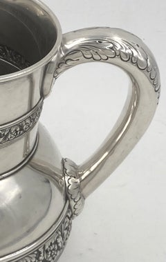 Tiffany & Co. Sterling Silver Pitcher in Rinceaux Pattern