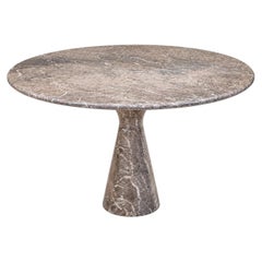 Table en marbre gris « Mondragone » M1, par Angelo Mangiarotti, éd. Skipper, vers 1982