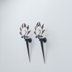 Mark Brazier-Jones Olympia Wall Sconces - Pair, 1990s