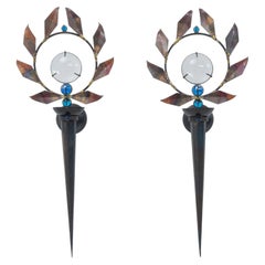 Mark Brazier-Jones Olympia Wall Sconces - Pair, 1990s