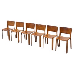Giancarlo Vegni & Gianfranco Gualtierotti, chaises de salle à manger S44 pour Fasem - Italie