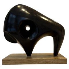 Escultura de bronce de un bisonte - Marcel BODART 1916–1997