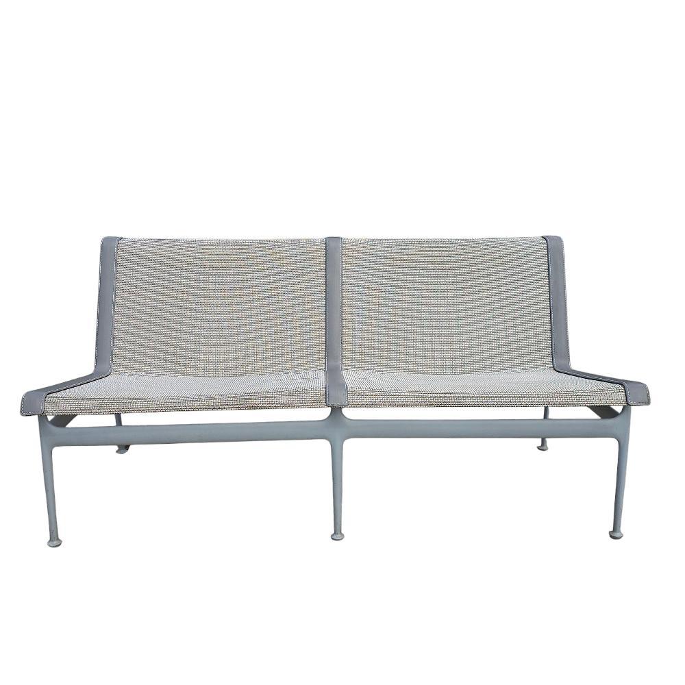 Aluminum Richard Schultz 1966 Swell Sofa 2 Seater For Sale